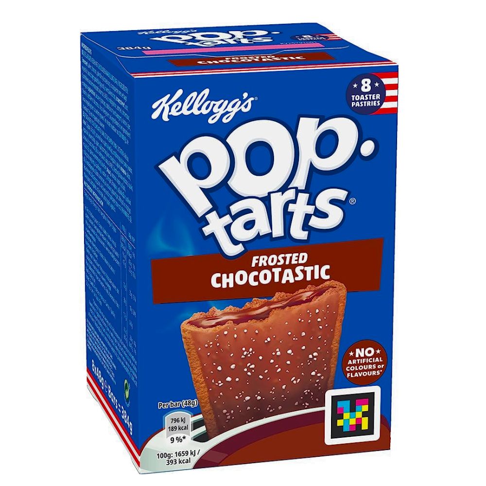 Pop Tarts Frosted Chocotastic, met chocolade gevulde koekjes van 384g