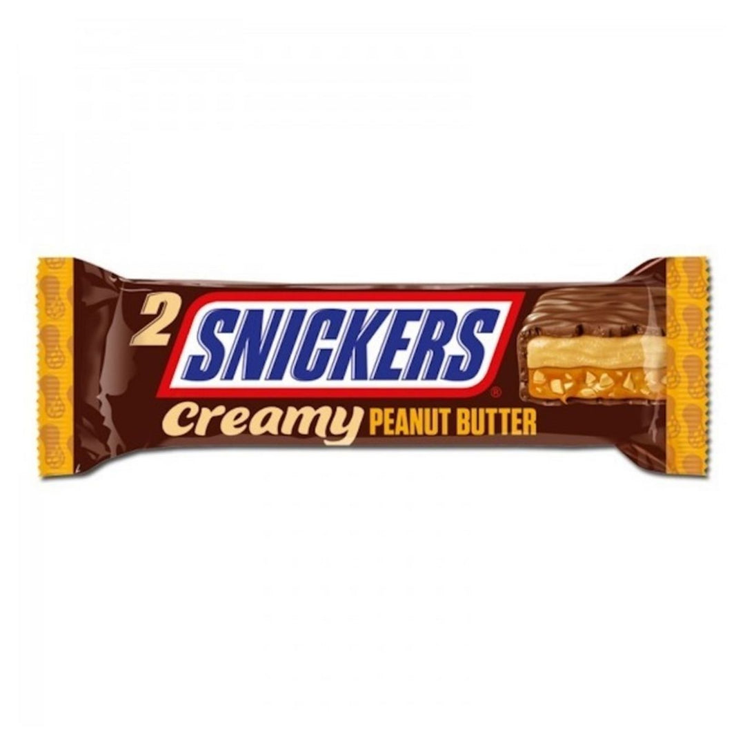 Snickers Creamy Peanut Butter, chocoladereep met pindakaas van 36,5g