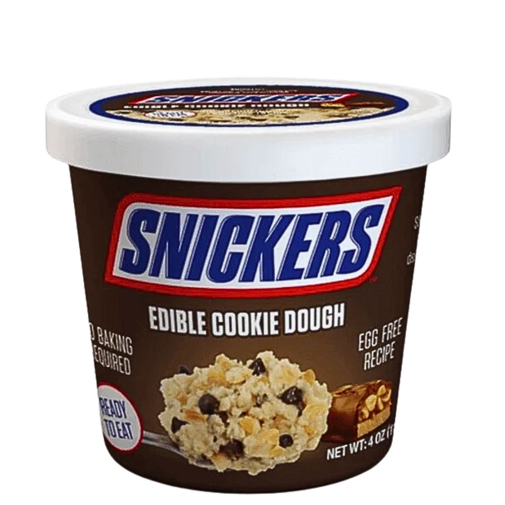 Confezione da 113g di impasto dei biscotti con pezzi di Snickers Cookie Dough Snickers