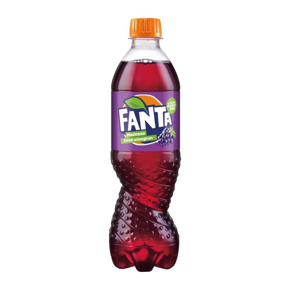 Fanta Madness, druivendrank van 500ml