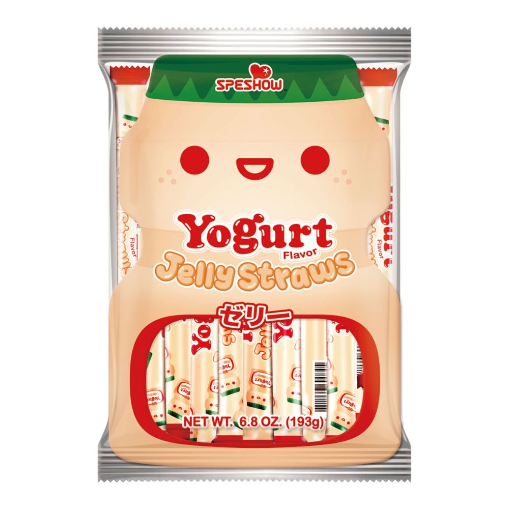 Yoghurt Flavor Jelly Straws 193g