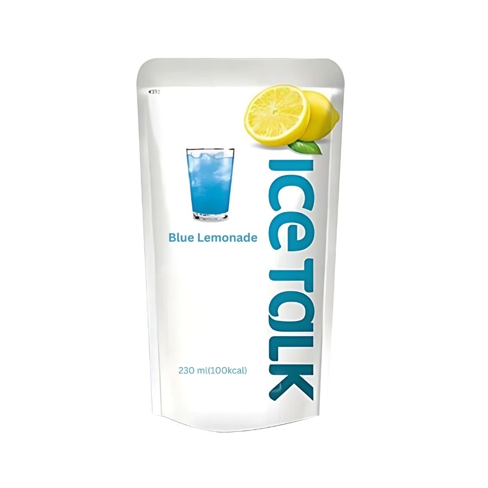 Ice Talk Blue Lemonade, drank met blauwe limonadesmaak van 230 ml 