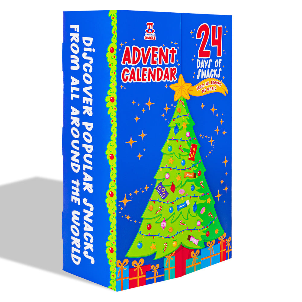[GLUTEN FREE] Speciale Adventskalender 2024, doos met +24 zoete en hartige verrassingssnacks zonder gluten 