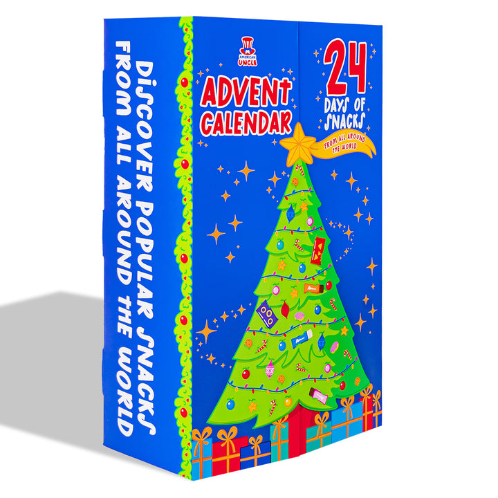 [GLUTEN FREE] Speciale Adventskalender 2024, doos met +24 zoete en hartige verrassingssnacks zonder gluten 