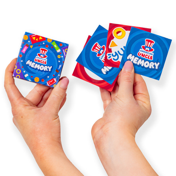 American Uncle Memory Game, spel met 30 memorykaarten 