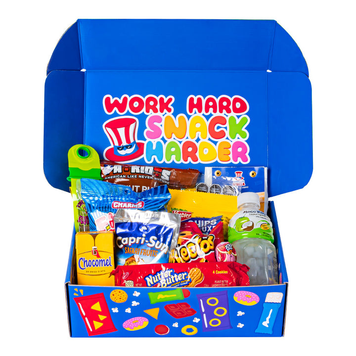 Terug naar school Box, doos van 12 snack voor de terugkeer naar school 