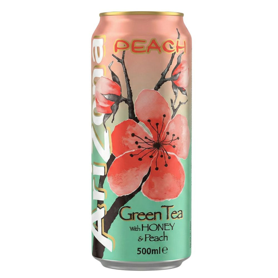 Arizona Green Tea With Honey & Peach, tè verde con miele e pesca da 500ml