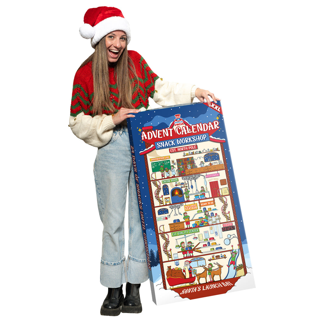 [Glutenvrij] Snack Workshop XXL, adventkalender xxl van meer dan 24 snack lief en hartig Glutenvrije Van over de hele wereld.