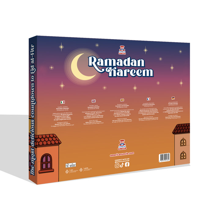 Ramadan kalender achterzijde