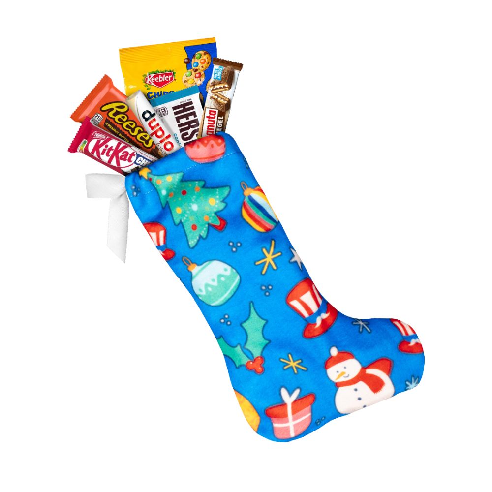 Mini Epifanie Sokken met 10 snack verrassingszoetigheden 