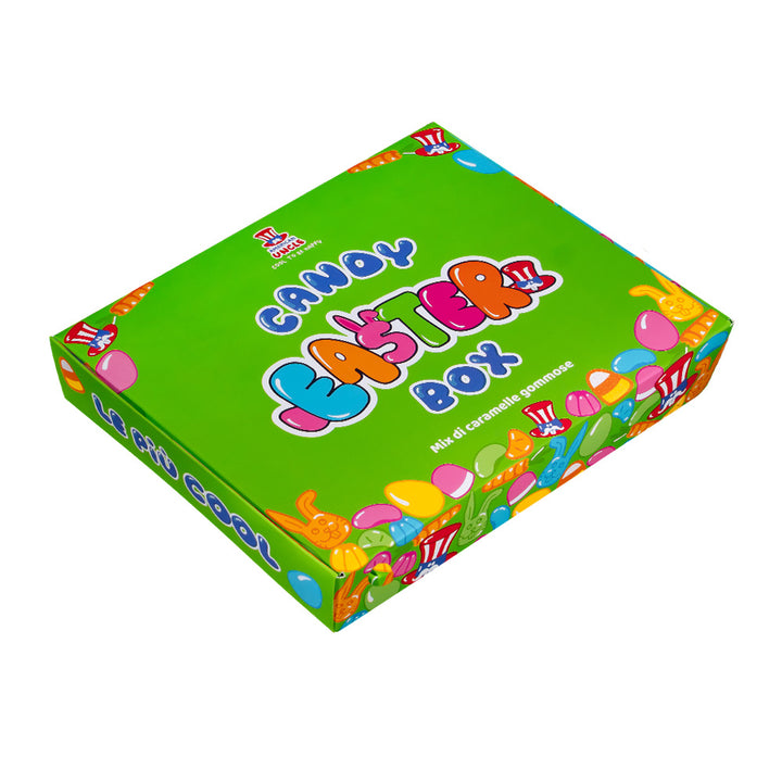 Wunnie box “Vrolijk Pasen”, de Candy box om te maken met je favoriete gummy snoepjes 