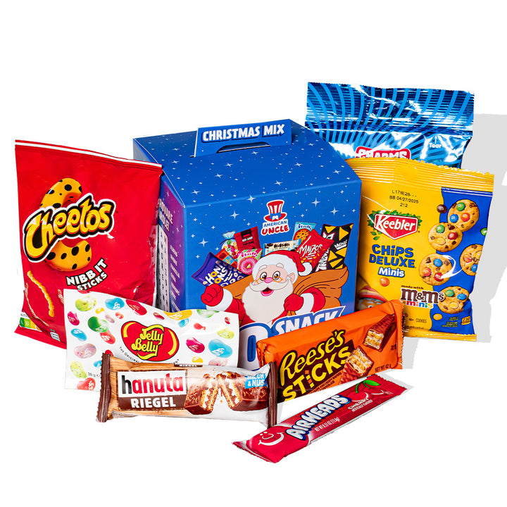 6x Kerstmis Mix, verpakking van 10 snack internationale zoete en hartige verrassingen 