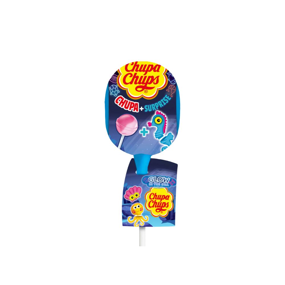 Chupa Chups Verrassing Gloei In De Zee 12g 