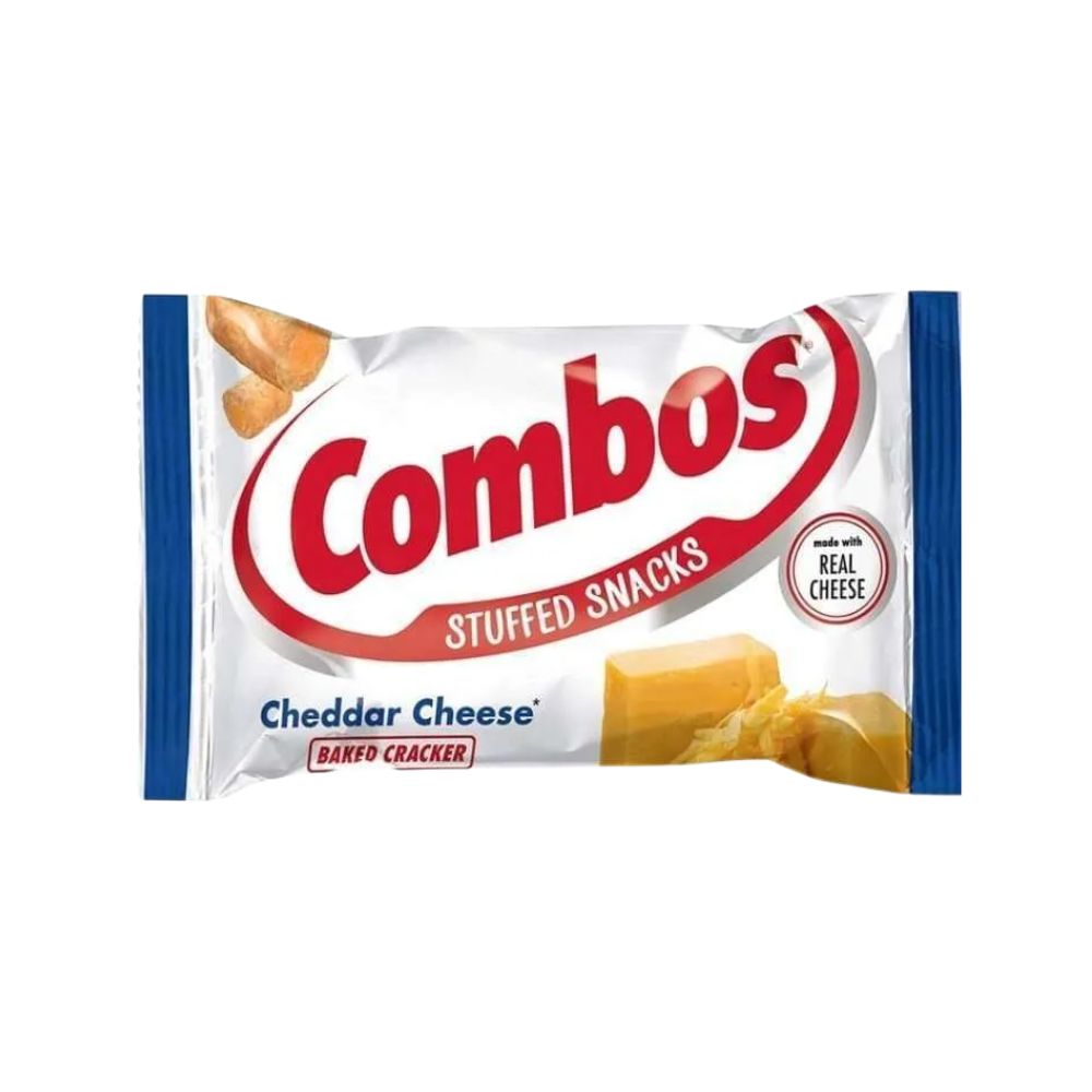 Combos Cheddar Cheese Cracker, cheddar cracker van 48g 