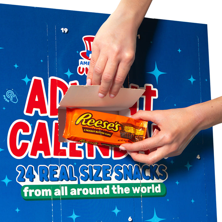 [GLUTENVRIJ] XXL Adventskalender, doos met 24 verrassingssnacks zonder gluten, zoet en hartig op ware grootte 