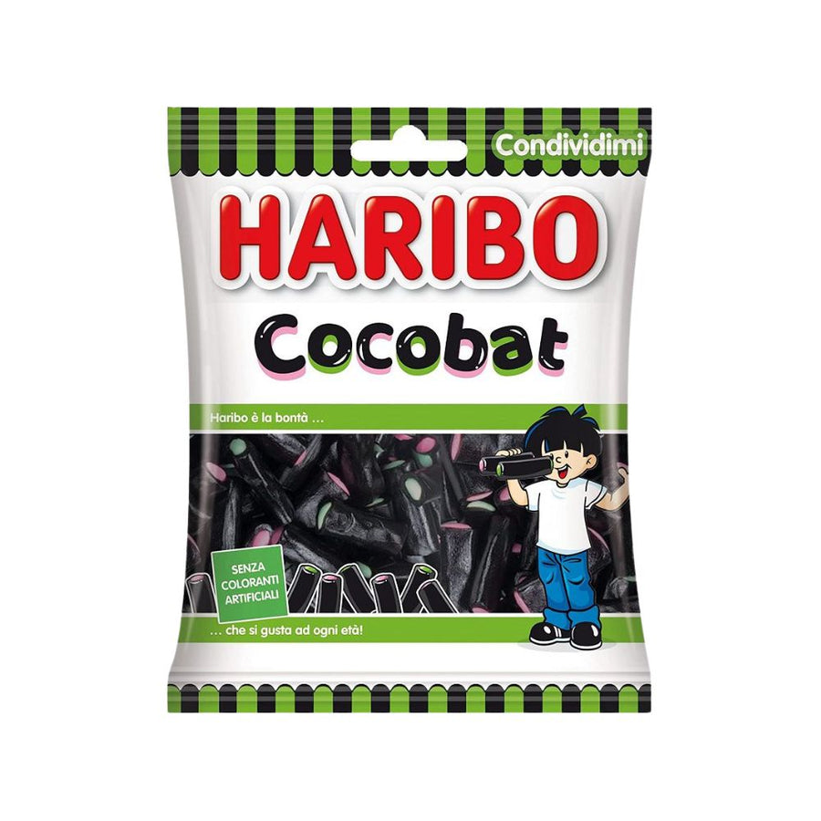 Haribo Cocobat Liquirizia, caramella al gusto di liquirizia da 80g.