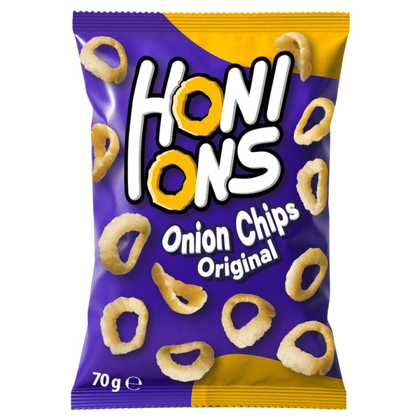 Honions Onion Rings, uienchips van 70g 