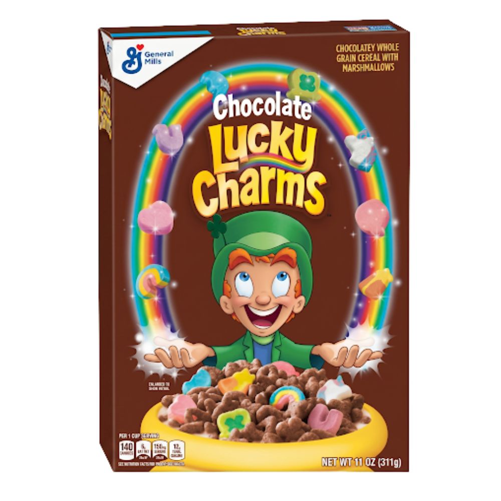 Lucky Charms Chocolate, chocoladecereal van 300g 