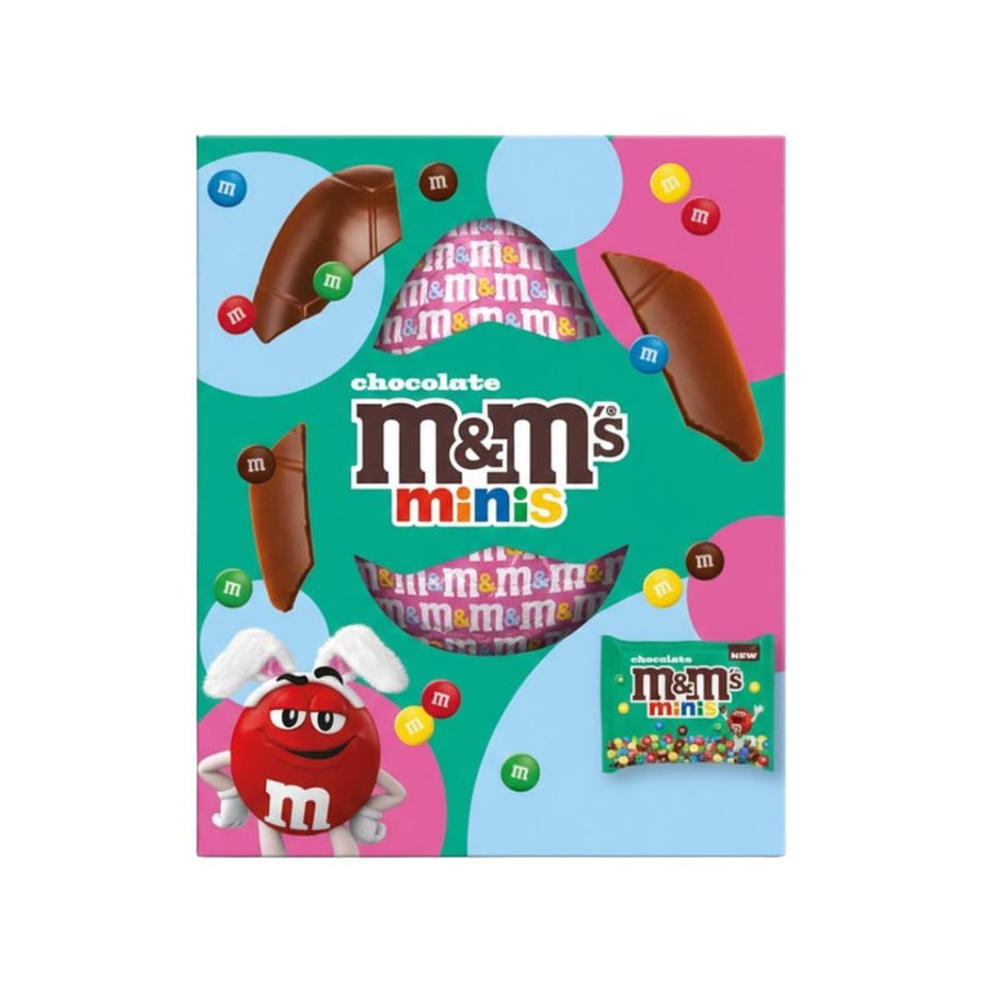 M&M's Minis Medium Egg, uovo di cioccolato al latte con M&M's da 97g