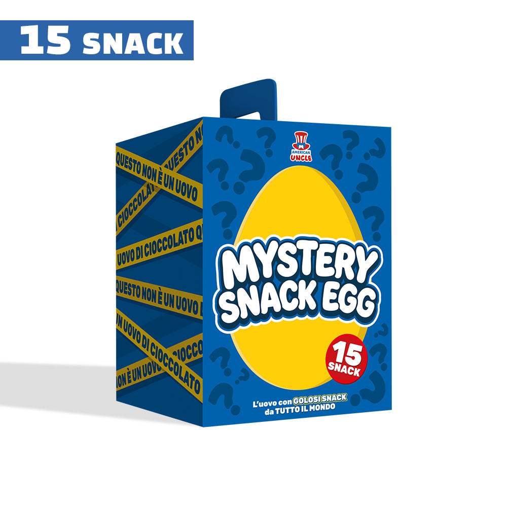 Mystery snack Egg da 15 prodotti da tutto il mondo