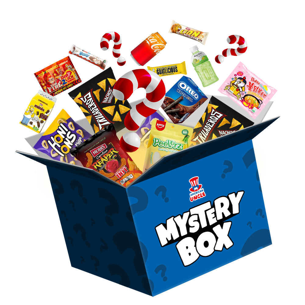 Mystery box da 80 prodotti internazionali versione natalizia