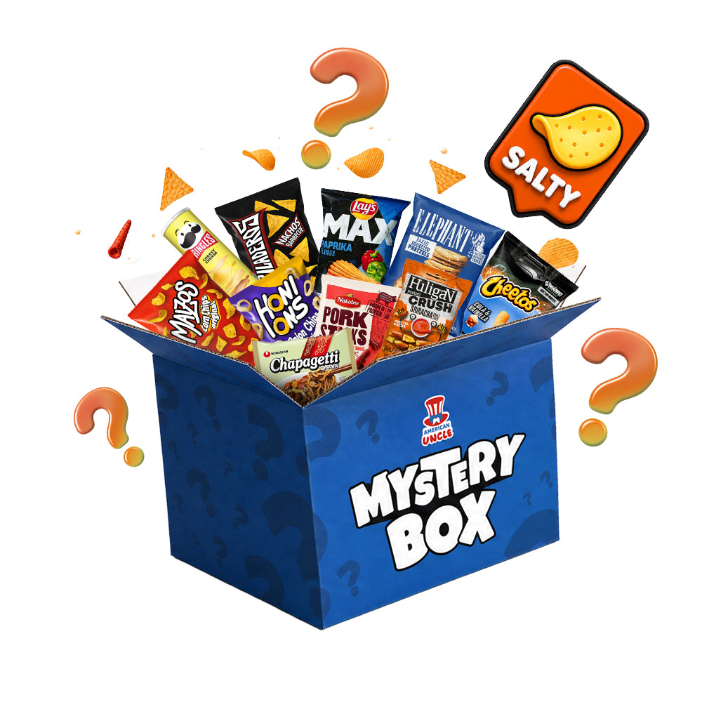 Zout Mysterie Box, 10 snack verrassingszoute 