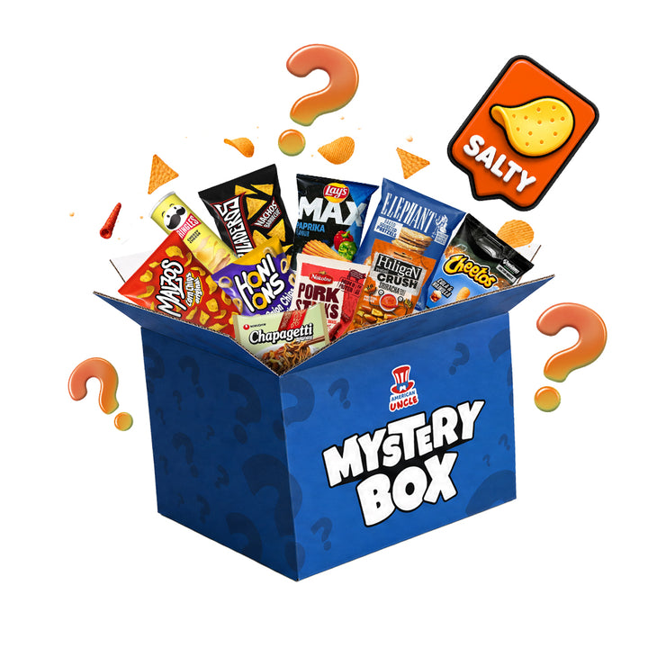 Zout Mysterie Box, 10 snack verrassingszoute 