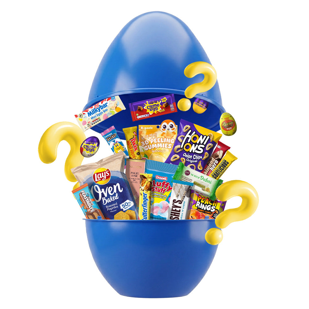 AU Mystery Snack Egg XXL, ei van 50 snack zoete en hartige verrassingen 