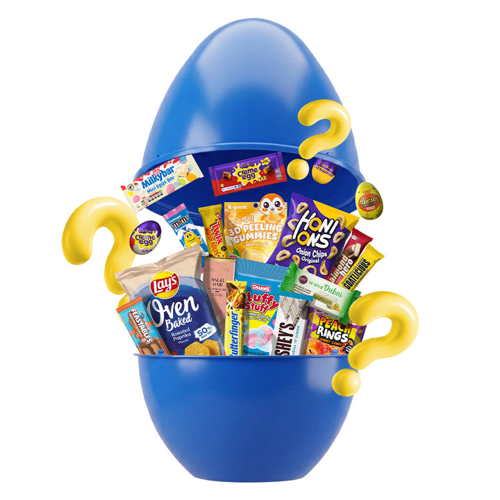 AU Mystery Snack Egg XXL, ei van 50 snack zoete en hartige verrassingen 