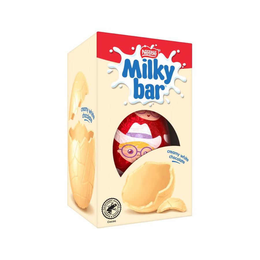 Nestle Milkybar Egg Small, uovo di cioccolato bianco da 72g