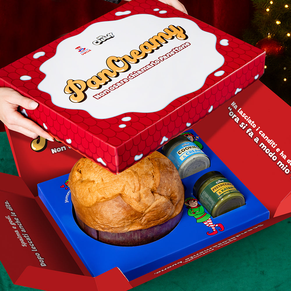 pancreamy con scatola che si apre