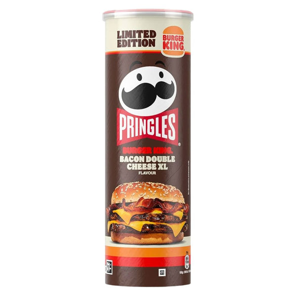Pringles Burger King Bacon Double Cheese XL, chips in beperkte oplage van 165 g 