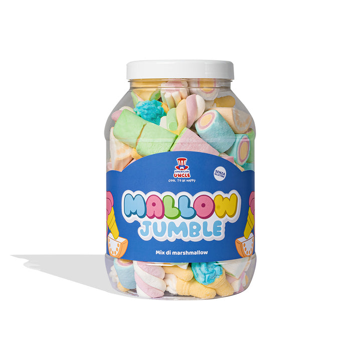 Mallow Jumble, pot met marshmallows om samen te stellen met je favoriete smaken 