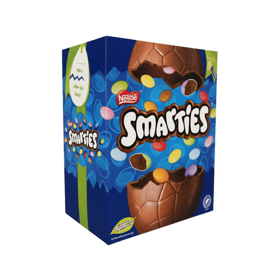 Smarties Large Egg, uovo di cioccolato al latte con smarties da 188g
