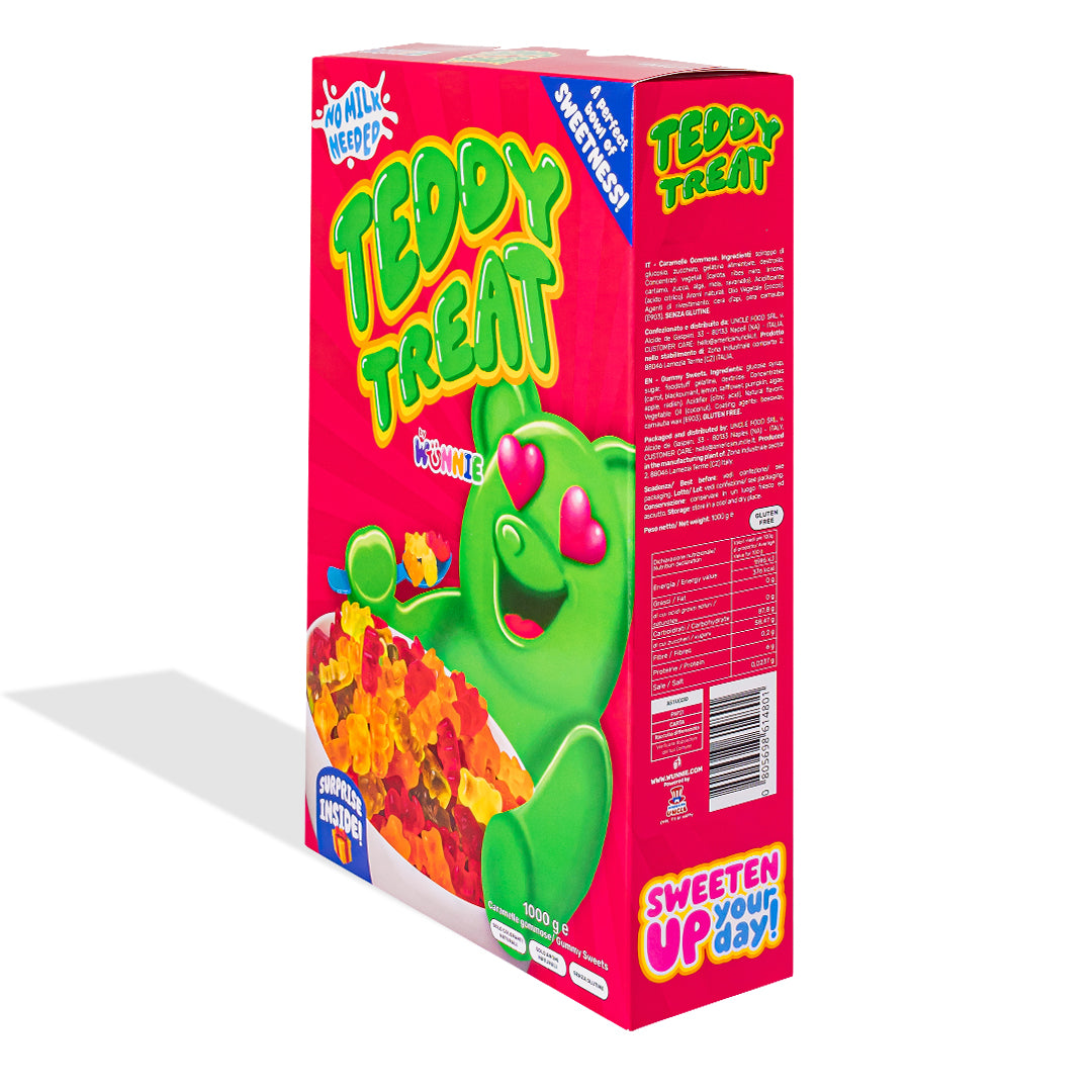 Wunnie Teddy Treat, doos met gummyberen van 1kg 