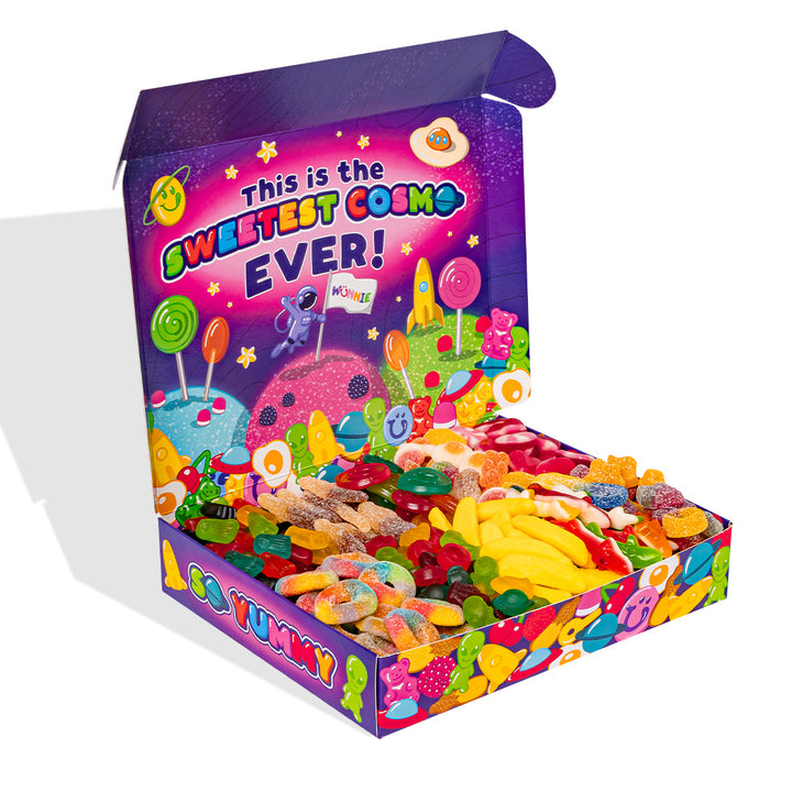 CandyVerse Limited Edition door Wunnie, doos met gomballen om samen te stellen met je favorieten 