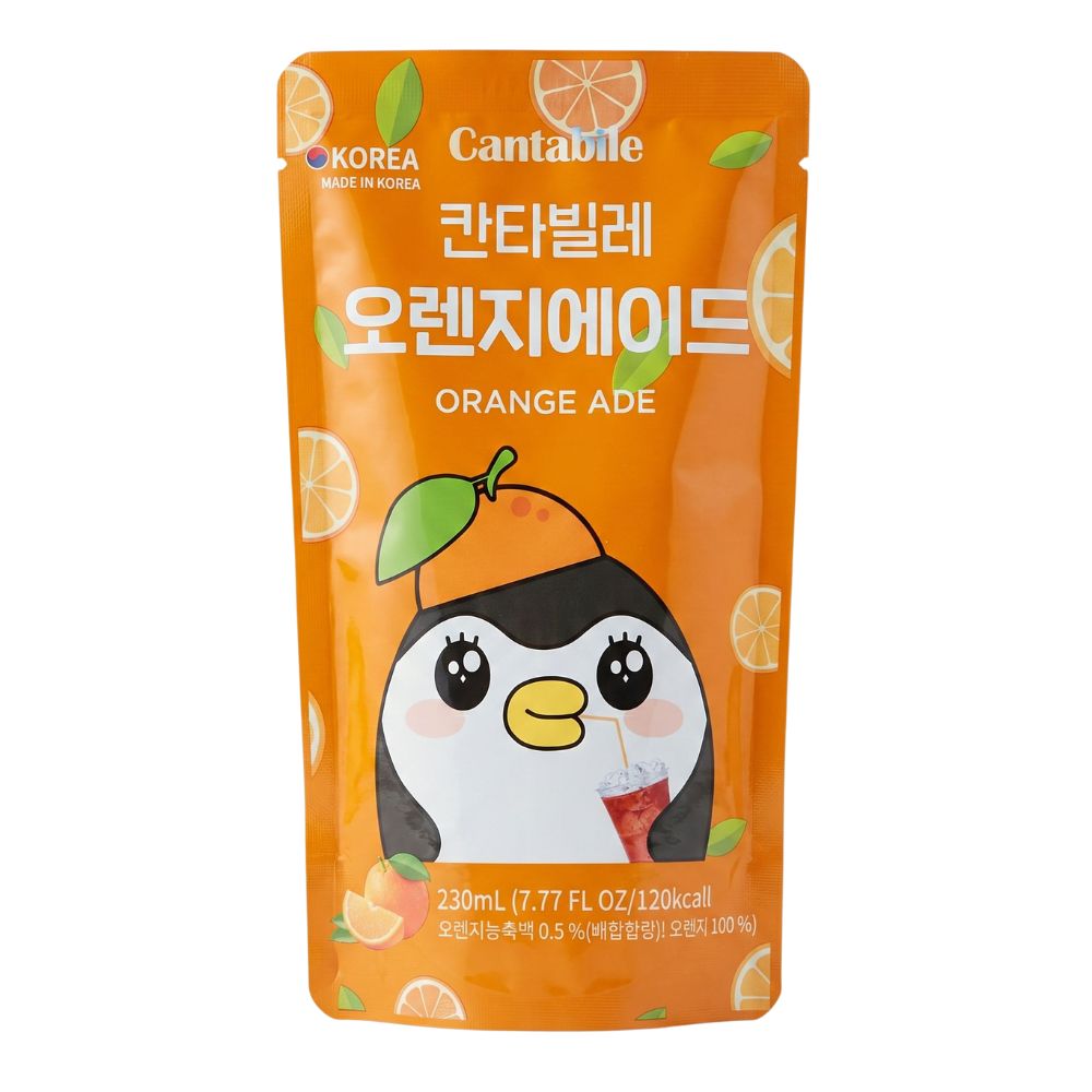 Cantabile Orange Ade, bevanda al gusto di aranciata da 230ml