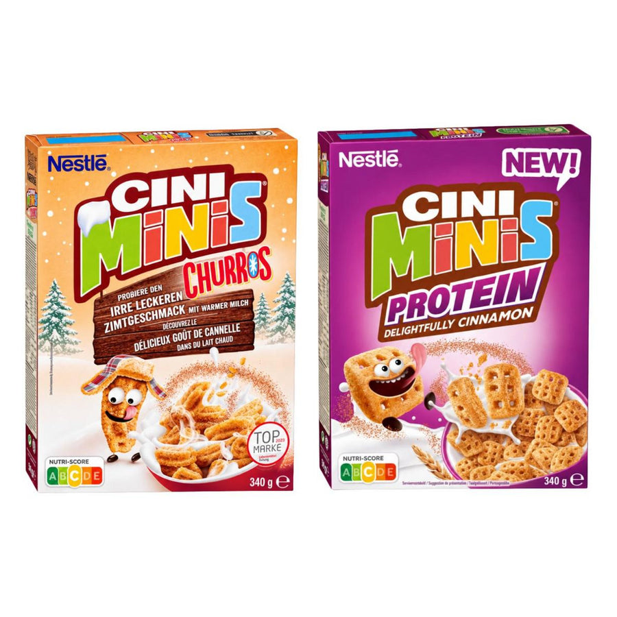 Nestlè Kit, 2 granen met churros-smaak, kaneel en kaneel, eiwitrijk
