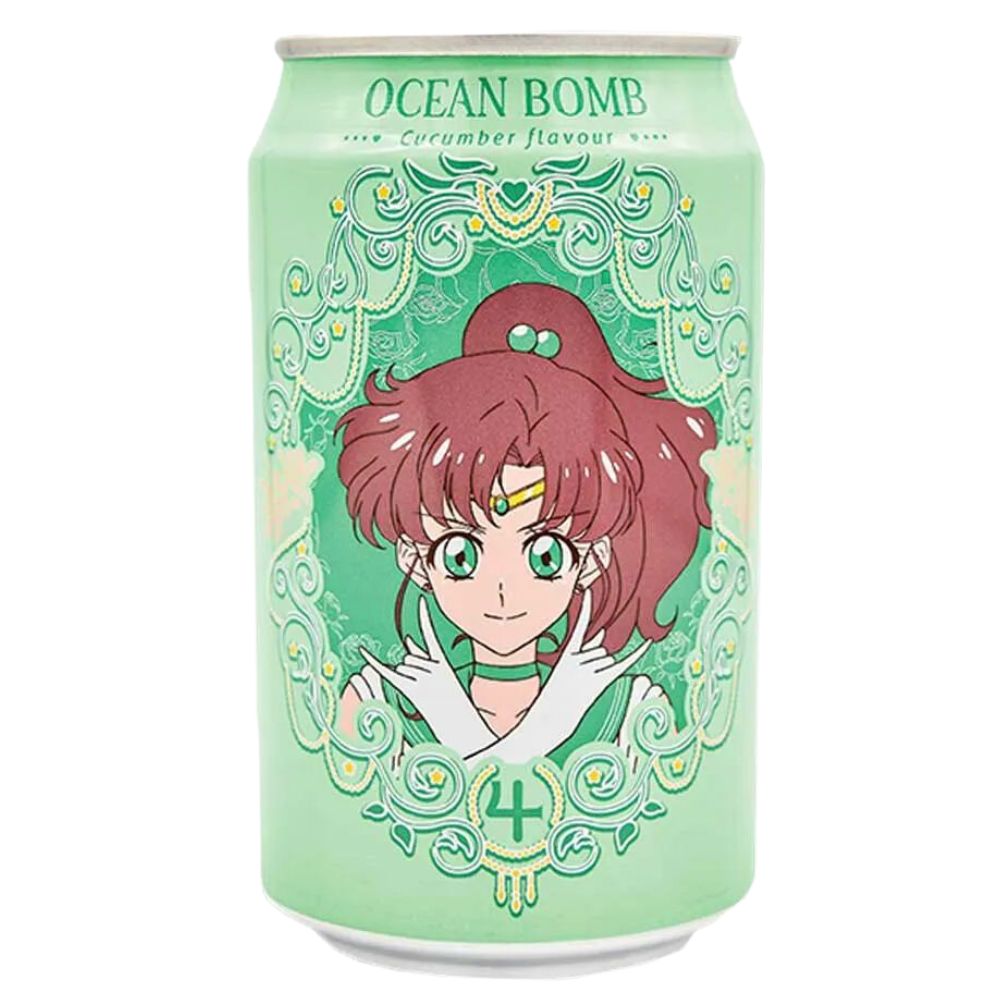 Ocean Bomb Sailor Jupiter, komkommerdrank van 330ml 