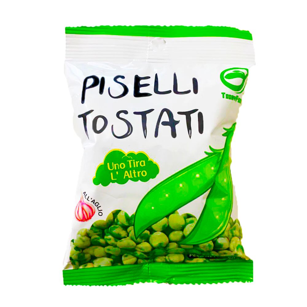 Today Food Toasted Peas Garlic Flavor, geroosterde erwten met knoflooksmaak van 50g 