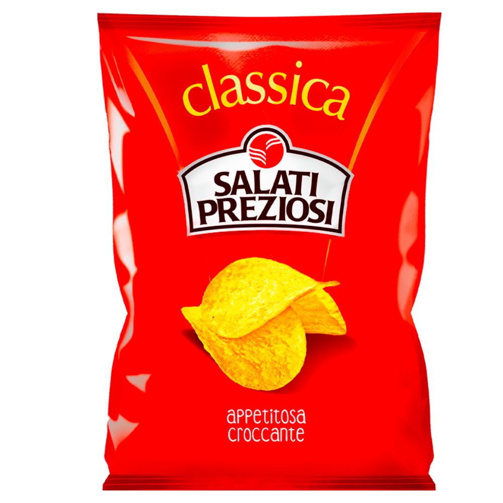 Salati Preziosi Classica, klassieke chips van 150g 