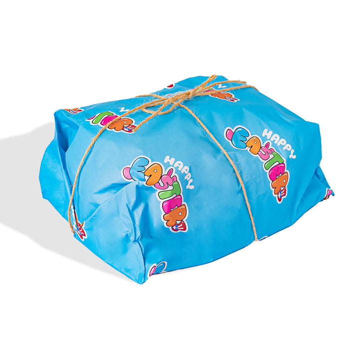 Colomba di Pasqua Choco Peanuts door American Uncle, chocolade en pindakaas colomba van 800 g met Choco Peanut Butter crème van 200 g 
