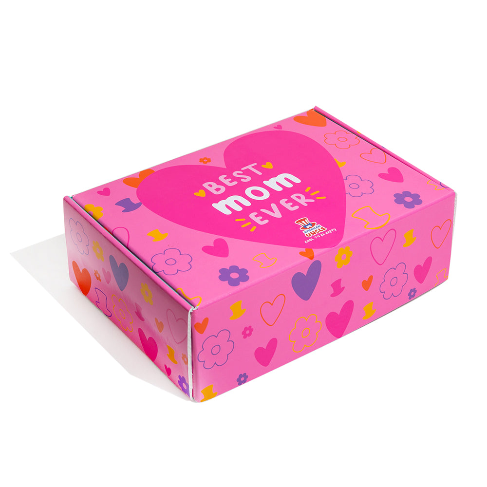 Snack Box - Super Mom Edition, verrassingsdoos met 20 zoete en hartige snacks en dranken 