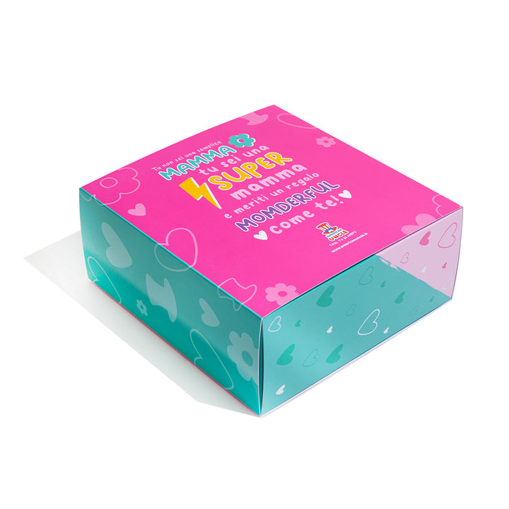 Candy Box - Super Mom Edition van 1kg als verrassing + Mom Gift Box 