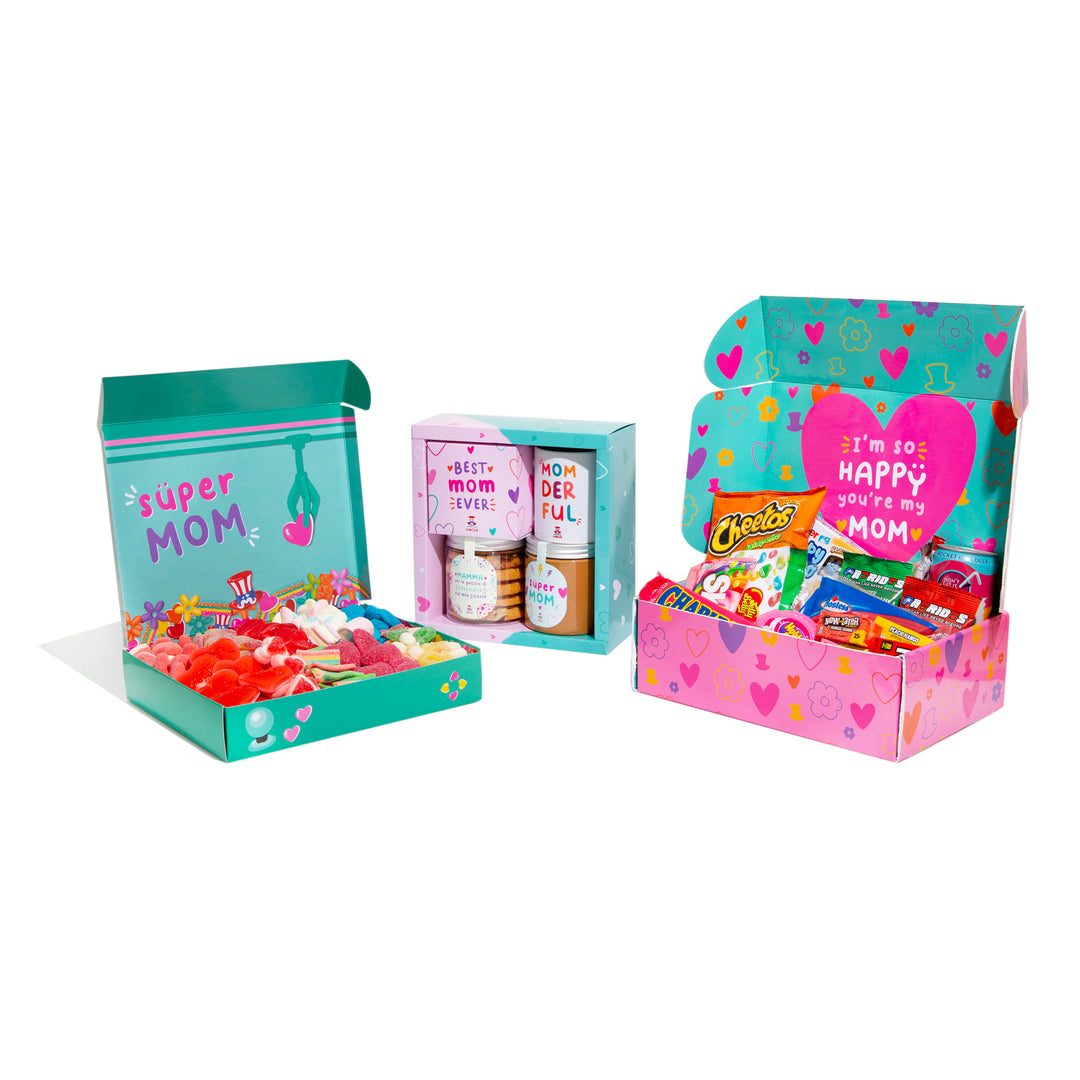 Snack Box - Moeder Editie + Moeders Cadeau Box + Candy Box - Super Moeder Editie van 1kg als verrassing 