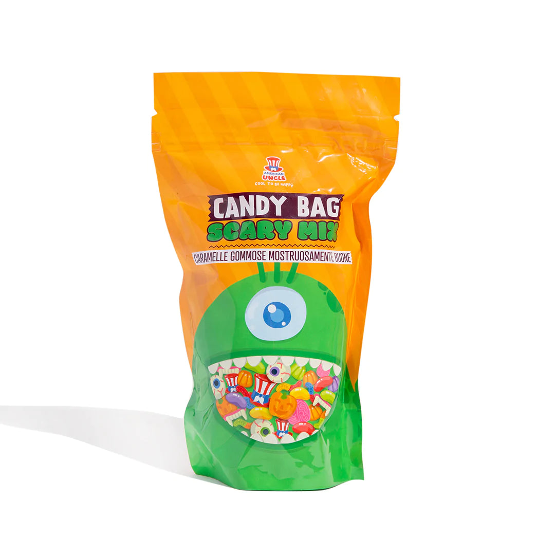 Candy Mix Halloween, zak met 300g gummy snoepjes 