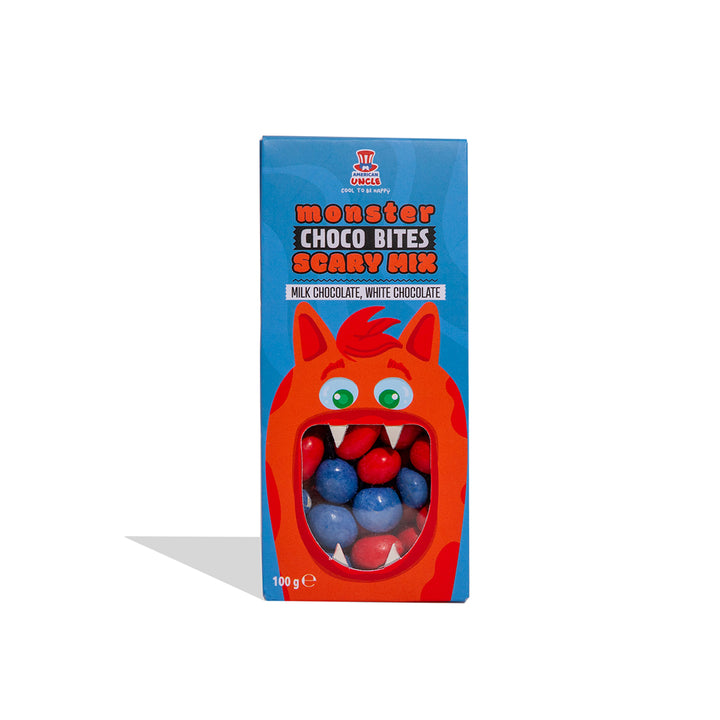 Snoepdoos + Griezelmix (Macarons, Choco Balls, Choco Bites) 
