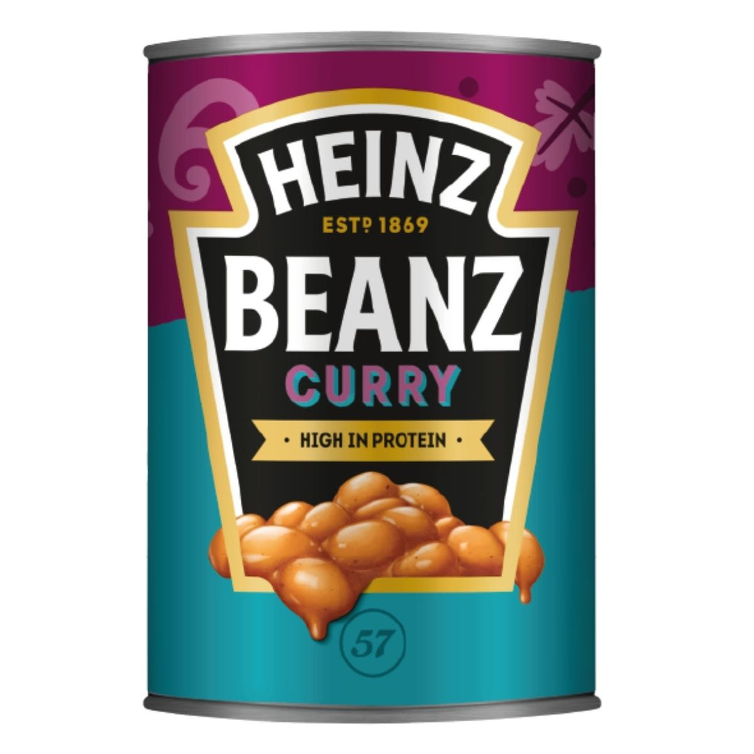 Heinz Beanz Curry, currybonen van 390g 