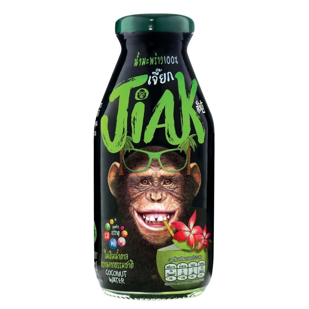 Jiak Coconut Water, kokoswater van 280ml 