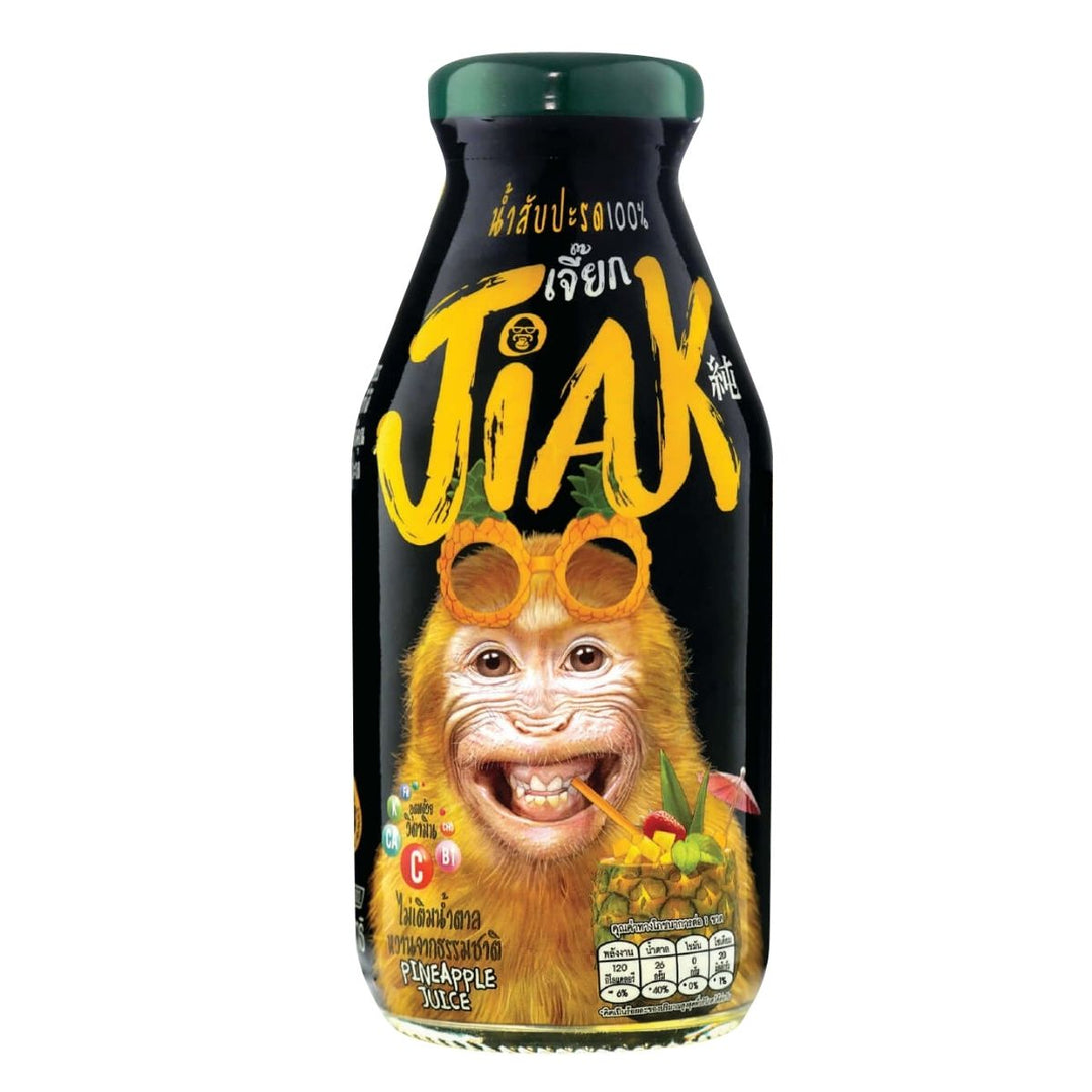 Jiak Pineapple Juice, ananassap van 280ml 